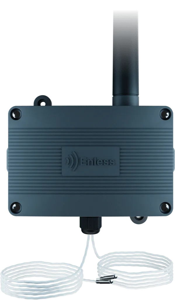 Enless Wireless Capteur de température LoRaWAN – Double sonde PT1000 TX TEMP CONT2 600-232