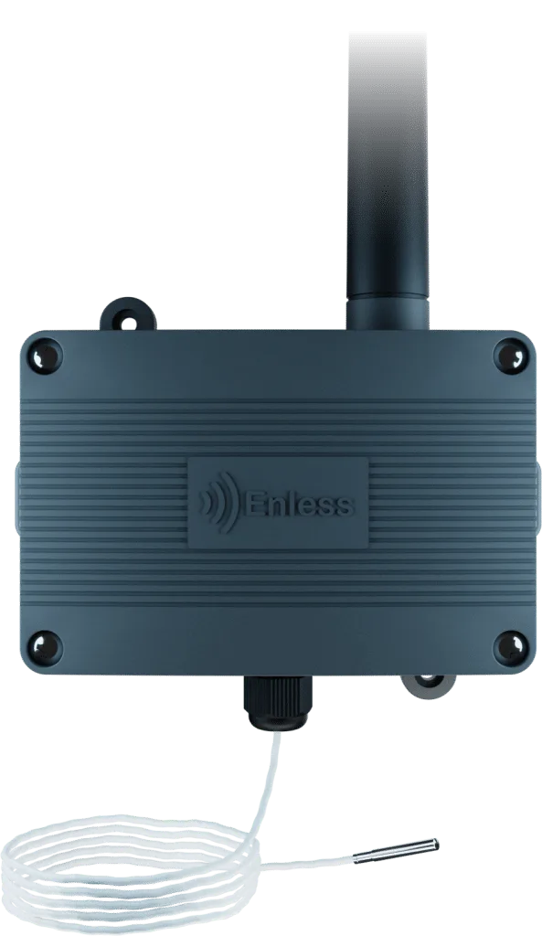 Enless Wireless Capteur de température LoRaWAN – Sonde PT1000 TX TEMP CONT1 600-032