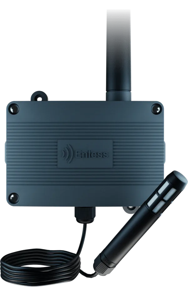 Enless Wireless Capteur de température et humidité LoRaWAN – Sonde externe TX T&H EXT 600-034