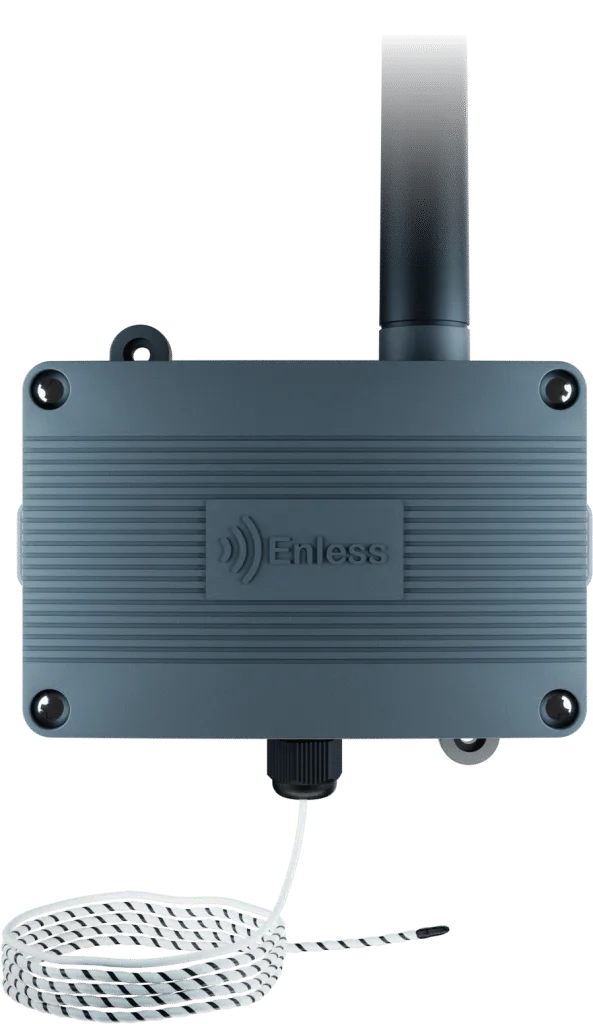Enless Wireless Capteur de détection de fuites LoRaWAN (Câble) TX CONTACT 600-039 + LEAK CABLE